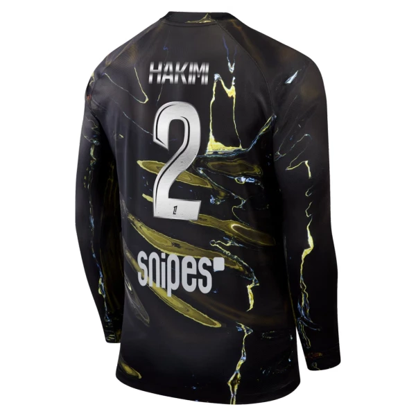 Maglia Paris Saint-Germain Achraf Hakimi 2 Night 2025/26 Maniche Lunghe