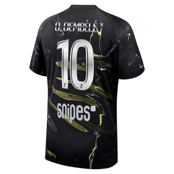 Maglia Paris Saint-Germain Ousmane Dembélé 10 Night 2025/26