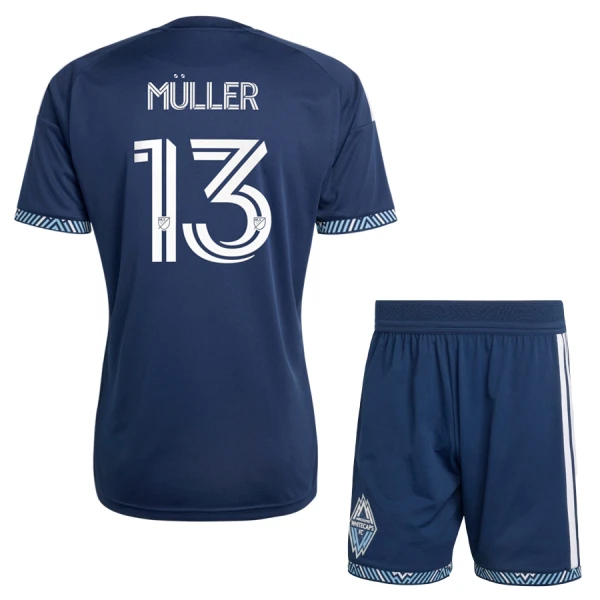 Maglia Vancouver Whitecaps Thomas Müller 13 Bambino Gara Away 2026