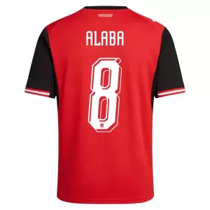 Maglia Austria David Alaba 8 Gara Home Mondiali 2026
