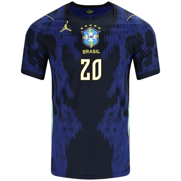 Maglia Brasile Estevao 20 Gara Away Mondiali 2026