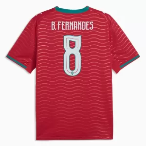 Maglia Portogallo Bruno Fernandes 8 Gara Home Mondiali 2026