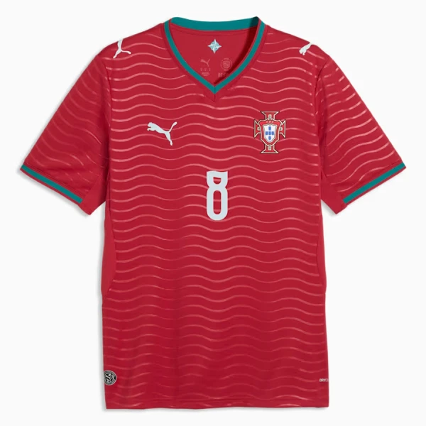 Maglia Portogallo Bruno Fernandes 8 Gara Home Mondiali 2026