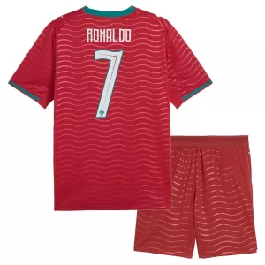 Maglia Portogallo Cristiano Ronaldo 7 Bambino Gara Home Mondiali 2026