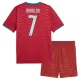 Maglia Portogallo Cristiano Ronaldo 7 Bambino Gara Home Mondiali 2026