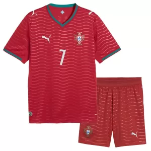Maglia Portogallo Cristiano Ronaldo 7 Bambino Gara Home Mondiali 2026