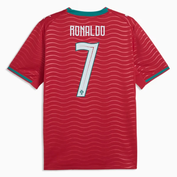 Maglia Portogallo Cristiano Ronaldo 7 Gara Home Mondiali 2026