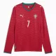 Maglia Portogallo Cristiano Ronaldo 7 Gara Home Mondiali 2026 Maniche Lunghe