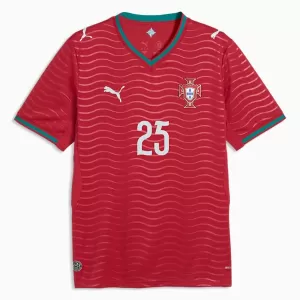 Maglia Portogallo Nuno Mendes 25 Gara Home Mondiali 2026