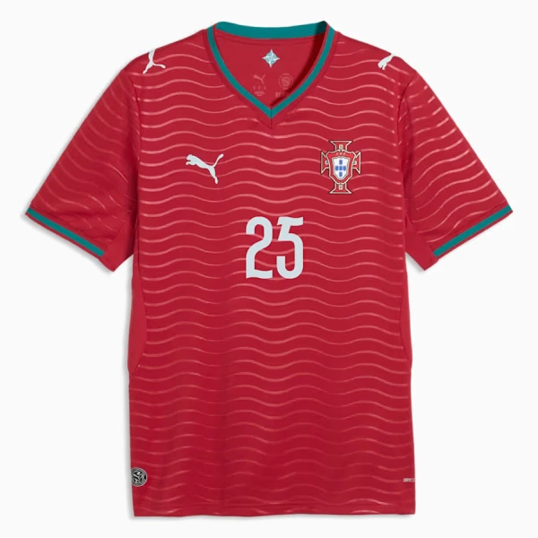 Maglia Portogallo Nuno Mendes 25 Gara Home Mondiali 2026