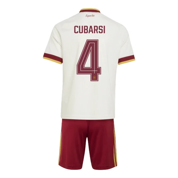 Maglia Spagna Cubarsi 4 Bambino Gara Away Mondiali 2026