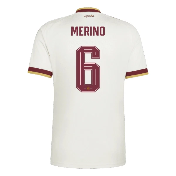 Maglia Spagna Merino 6 Gara Away Mondiali 2026