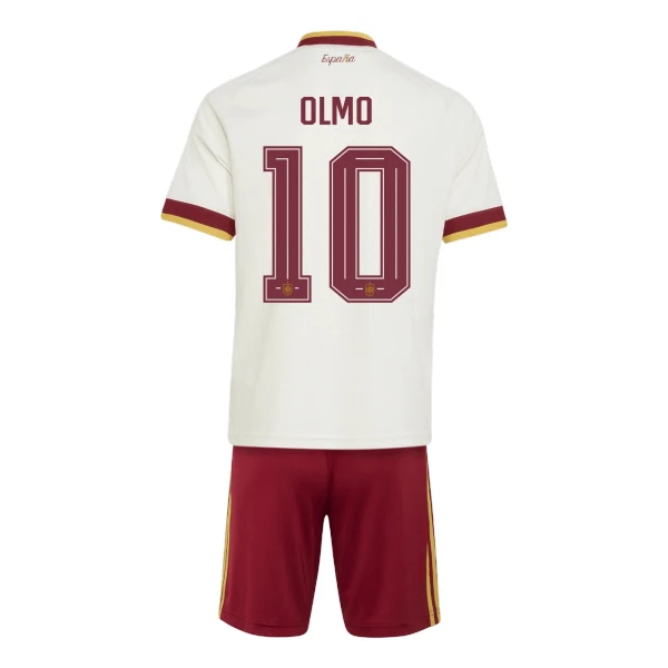 Maglia Spagna Olmo 10 Bambino Gara Away Mondiali 2026