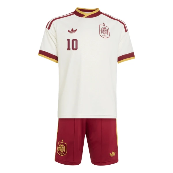 Maglia Spagna Olmo 10 Bambino Gara Away Mondiali 2026