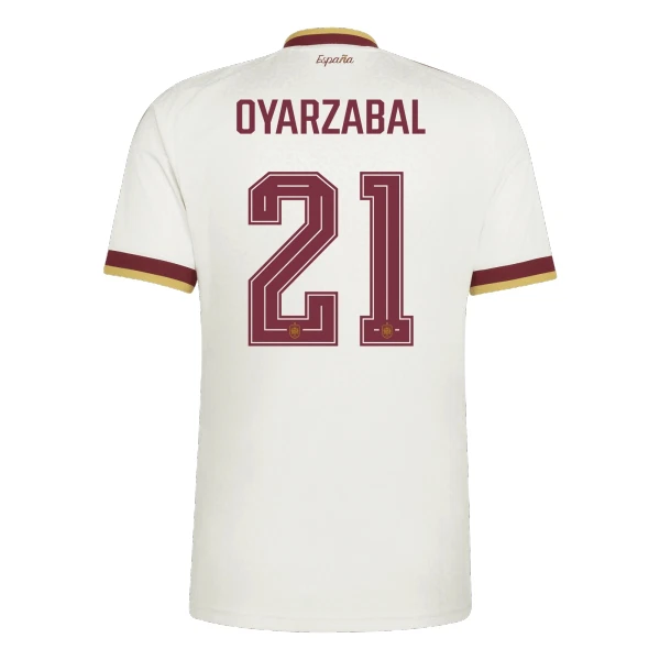 Maglia Spagna Oyarzabal 21 Gara Away Mondiali 2026