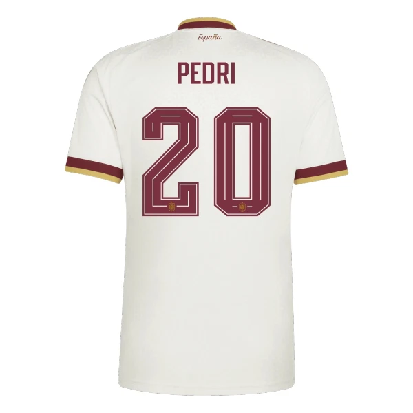 Maglia Spagna Pedri 20 Gara Away Mondiali 2026 Maglia Spagna Pedri 20 Gara Away Mondiali 2026