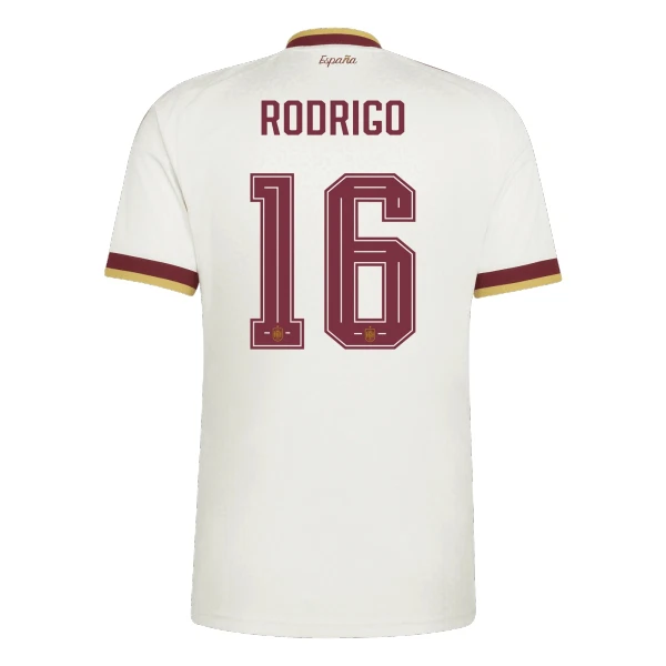 Maglia Spagna Rodrigo Hernández 16 Gara Away Mondiali 2026