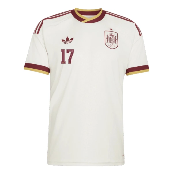 Maglia Spagna Williams JR 17 Gara Away Mondiali 2026