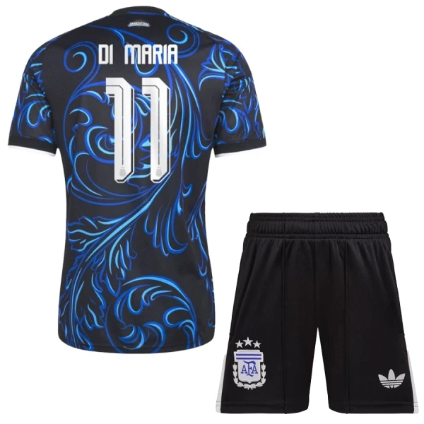 Maglia Argentina Ángel Di María 11 Bambino Gara Away Mondiali 2026