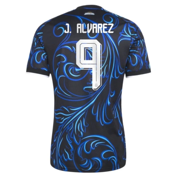 Maglia Argentina Julián Álvarez 9 Bambino Gara Away Mondiali 2026