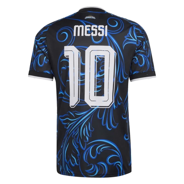 Maglia Argentina Lionel Messi 10 Bambino Gara Away Mondiali 2026
