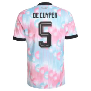 Maglia Belgio De Cuyper 5 Bambino Gara Away Mondiali 2026