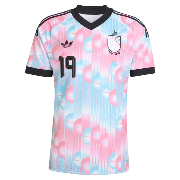 Maglia Belgio Fofana 19 Gara Away Mondiali 2026