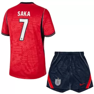 Maglia Inghilterra Bukayo Saka 7 Bambino Gara Away Mondiali 2026