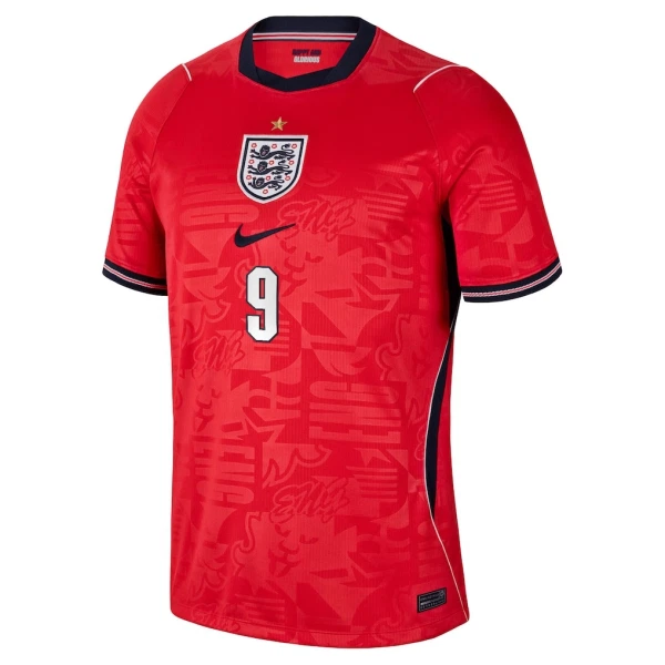 Maglia Inghilterra Harry Kane 9 Bambino Gara Away Mondiali 2026