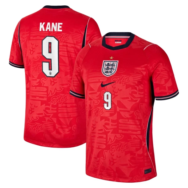 Maglia Inghilterra Harry Kane 9 Gara Away Mondiali 2026 Maglia Inghilterra Harry Kane 9 Gara Away Mondiali 2026