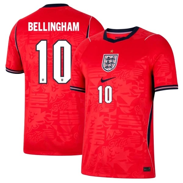 Maglia Inghilterra Jude Bellingham 10 Gara Away Mondiali 2026