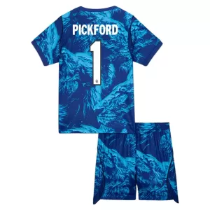 Maglia Portiere Inghilterra Pickford 1 Bambino Gara Home Mondiali 2026