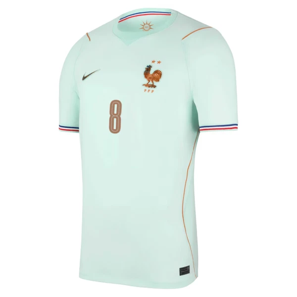 Maglia Francia Aurélien Tchouaméni 8 Bambino Gara Away Mondiali 2026