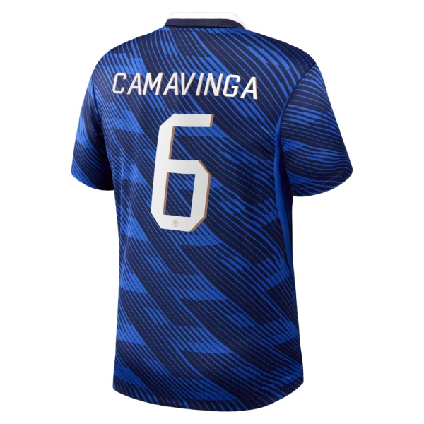 Maglia Francia Eduardo Camavinga 6 Gara Home Mondiali 2026