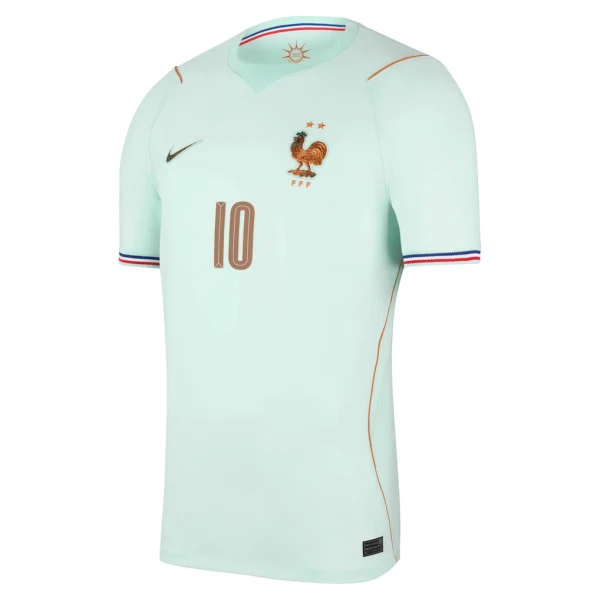 Maglia Francia Kylian Mbappé 10 Gara Away Mondiali 2026