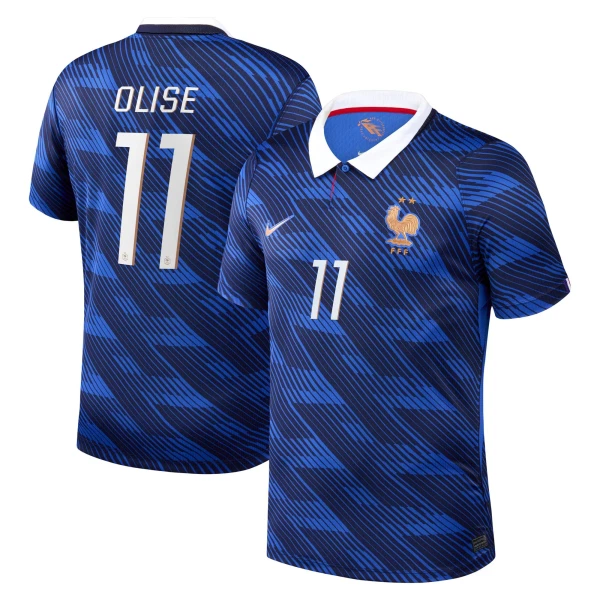 Maglia Francia Olise 11 Gara Home Mondiali 2026 Maglia Francia Olise 11 Gara Home Mondiali 2026