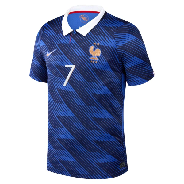 Maglia Francia Ousmane Dembélé 7 Bambino Gara Home Mondiali 2026