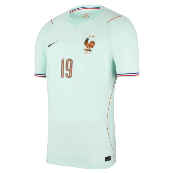 Maglia Francia Theo Hernández 19 Gara Away Mondiali 2026