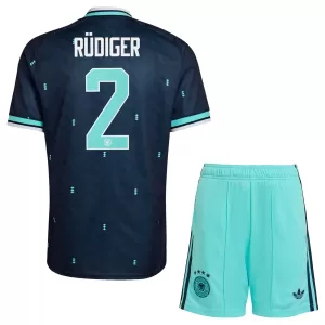 Maglia Germania Antonio Rüdiger 2 Bambino Gara Away Mondiali 2026
