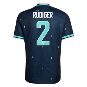 Maglia Germania Antonio Rüdiger 2 Bambino Gara Away Mondiali 2026