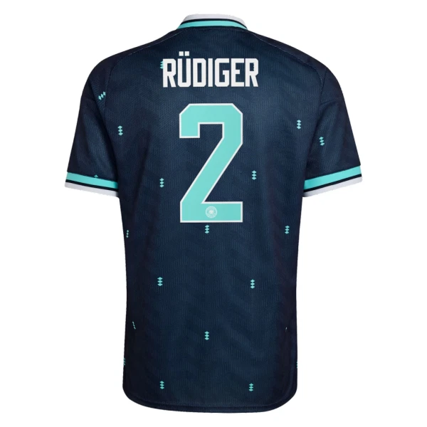 Maglia Germania Antonio Rüdiger 2 Gara Away Mondiali 2026