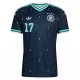 Maglia Germania Florian Wirtz 17 Bambino Gara Away Mondiali 2026