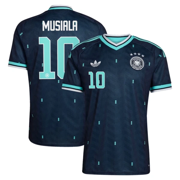 Maglia Germania Jamal Musiala 10 Gara Away Mondiali 2026 Maglia Germania Jamal Musiala 10 Gara Away Mondiali 2026