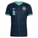 Maglia Germania Joshua Kimmich 6 Bambino Gara Away Mondiali 2026