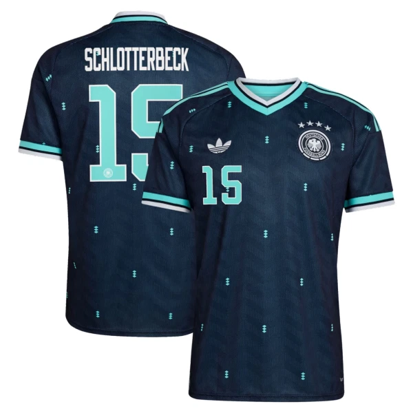 Maglia Germania Nico Schlotterbeck 15 Gara Away Mondiali 2026