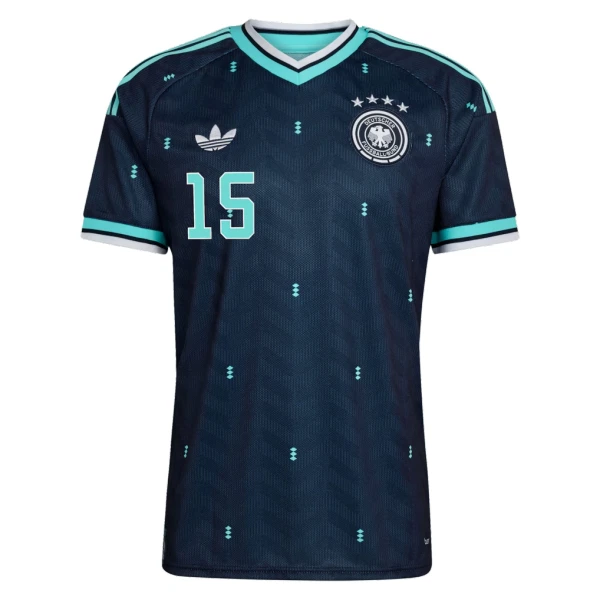Maglia Germania Nico Schlotterbeck 15 Gara Away Mondiali 2026