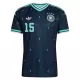 Maglia Germania Nico Schlotterbeck 15 Gara Away Mondiali 2026