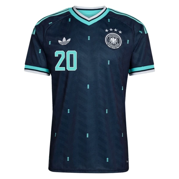 Maglia Germania Serge Gnabry 20 Gara Away Mondiali 2026