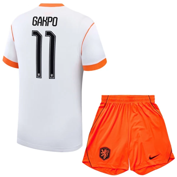Maglia Paesi Bassi Cody Gakpo 11 Bambino Gara Away Mondiali 2026