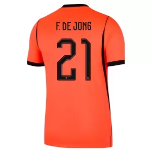 Maglia Paesi Bassi Frenkie de Jong 21 Gara Home Mondiali 2026